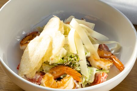 Цезарь с креветками