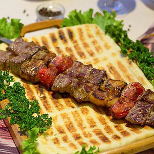 Шашлык из говядины кусковой