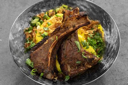Tandoori lamb chops