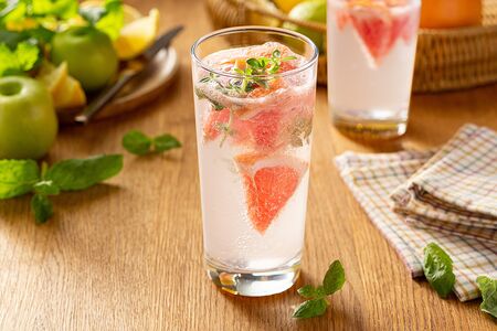 Лимонад Грейпфрут-чабрец