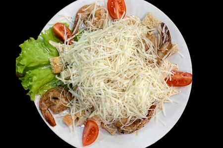 Цезарь с креветками