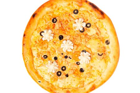 Пицца с семгой