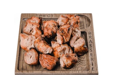 Шашлык из cвинoй шеи