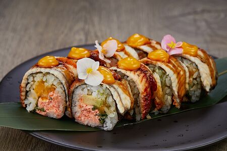 Ролл №25 с угрем