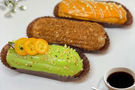 Эклеры Набор ассорти