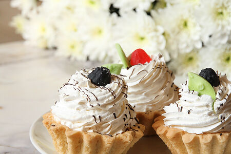 Творожная корзиночка