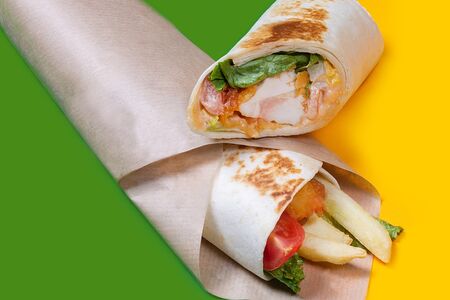 Чикен ролл макси