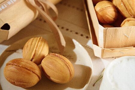 Орешки со сгущенкой без сахара