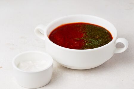 Борщ с говядиной