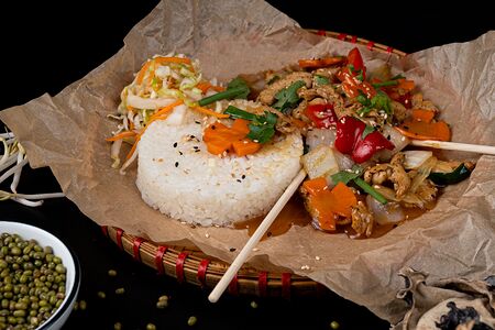 Ком га с курицей