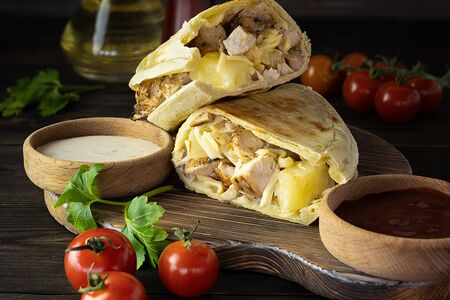 Пицца Гавайская на углях