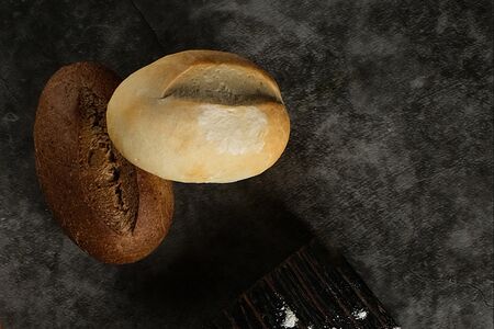 Булочка ржаная