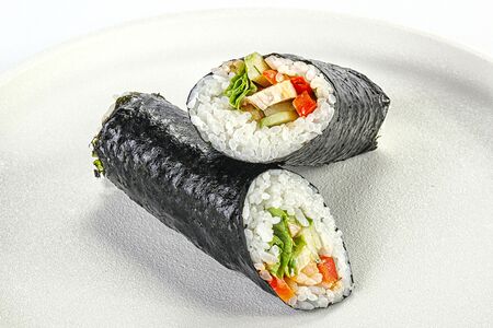 Быстро ролл с курицей