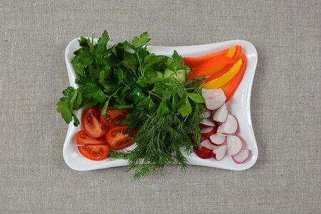 Свежие овощи