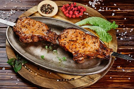 Шашлык из cвинoго антрекота