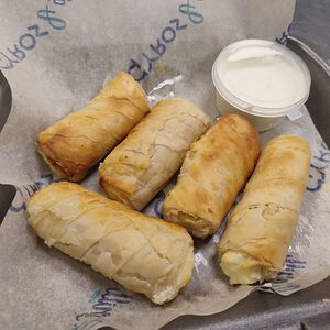 Мини-роллы с сыром фета