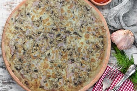 Курица и грибы