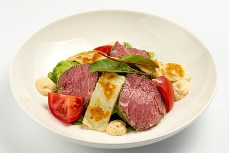 Салат с ростбифом