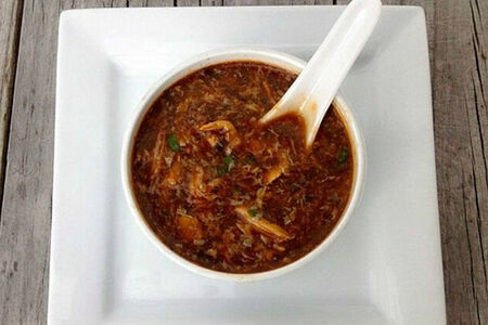 Чикен манчао суп