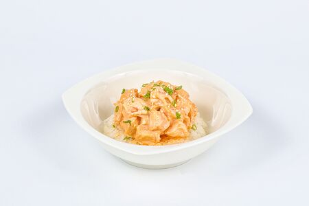 Райс боул с креветкой