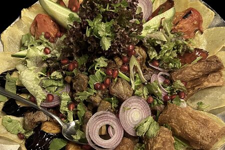 Садж из cвинoй мякоти