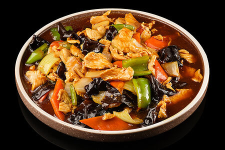 Курица с овощами