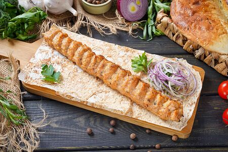 Люля-кебаб куриный