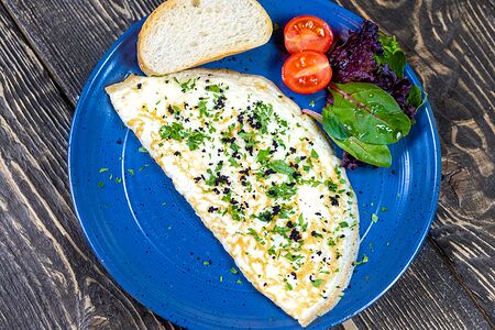 Омлет с чиабаттой