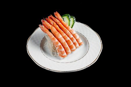 Сашими с тигровой креветкой