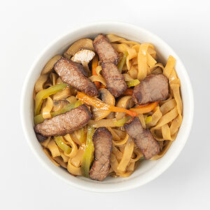 Удон с говядиной