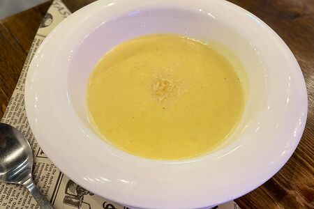 Крем-суп Сырный с гренками