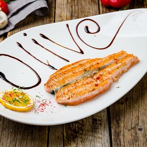 Стейк из семги