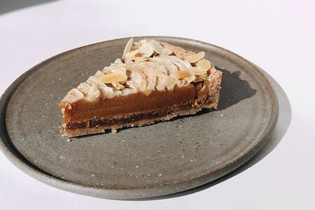 Грушевый пай с бергамотом vegan