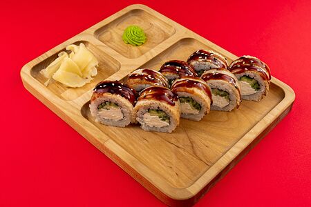 Ролл Филадельфия с угрем