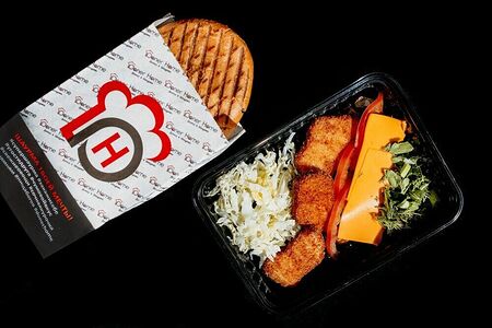 Донер Меганаггетс в булке