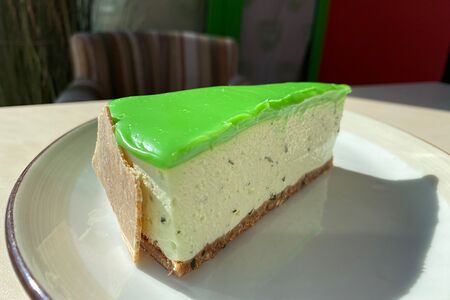 Чизкейк мятный