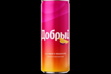 Добрый Манго-маракуйя в железной банке