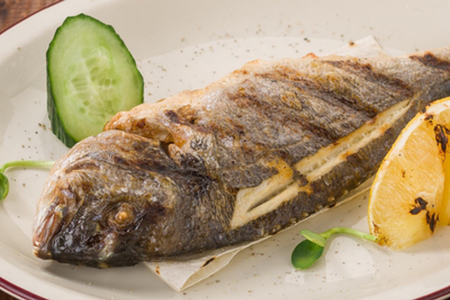 Дорадо на гриле