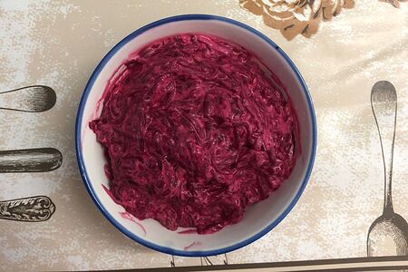 Салат свекольный