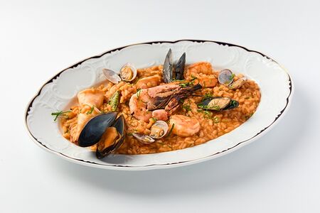 Ризотто с морепродуктами
