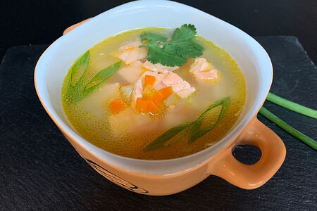 Уха из лосося