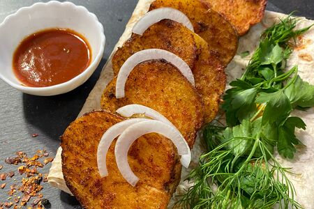 Картофель плеч на мангале