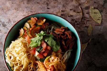 Суп Кукси с говядиной