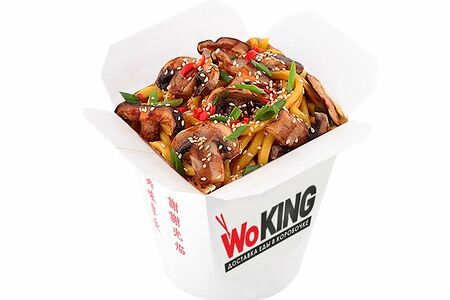 Лапша с грибами