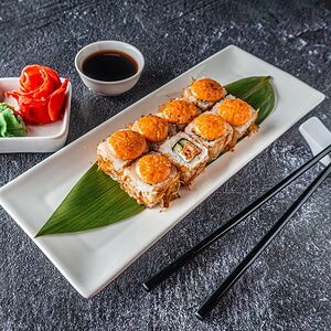 Запеченный ролл бонито 8 шт