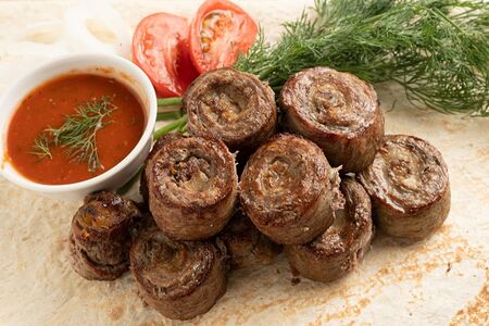Шашлык рулет