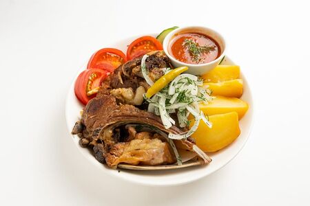 Казан-кебаб из баранины