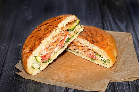 Шаурма в лепешке