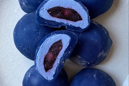 Моти голубая матча-черника