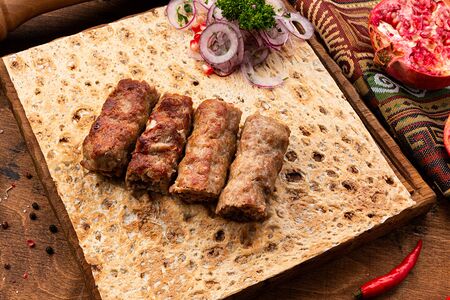 Люля-кебаб из баранины